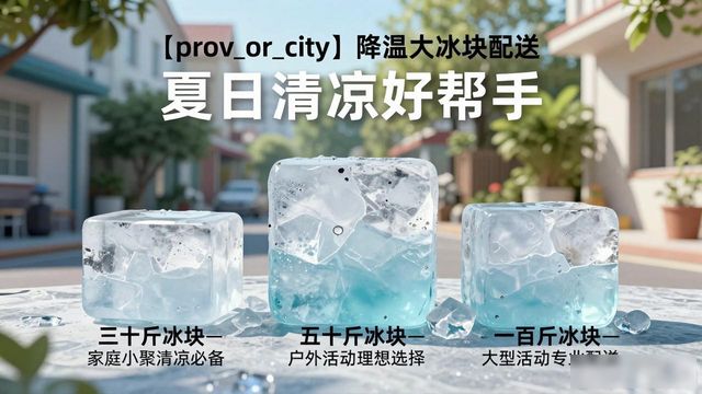 北碚降温大冰块配送 夏日清凉好帮手